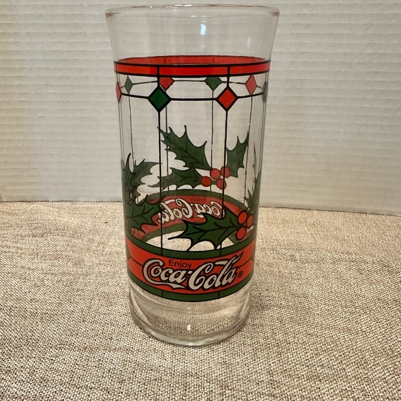 Vintage Coca Cola Libbey Christmas Glassware Set - Picture 4 of 5